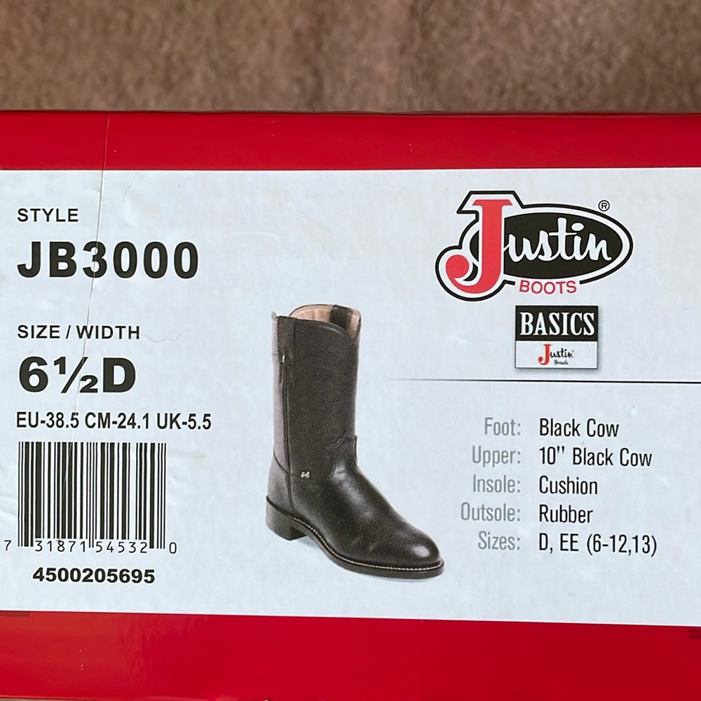 Justin Boots
